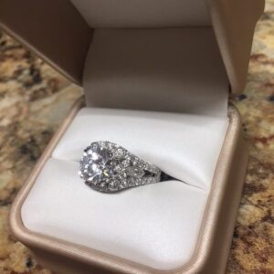 14KW Vintage Engagement Ring